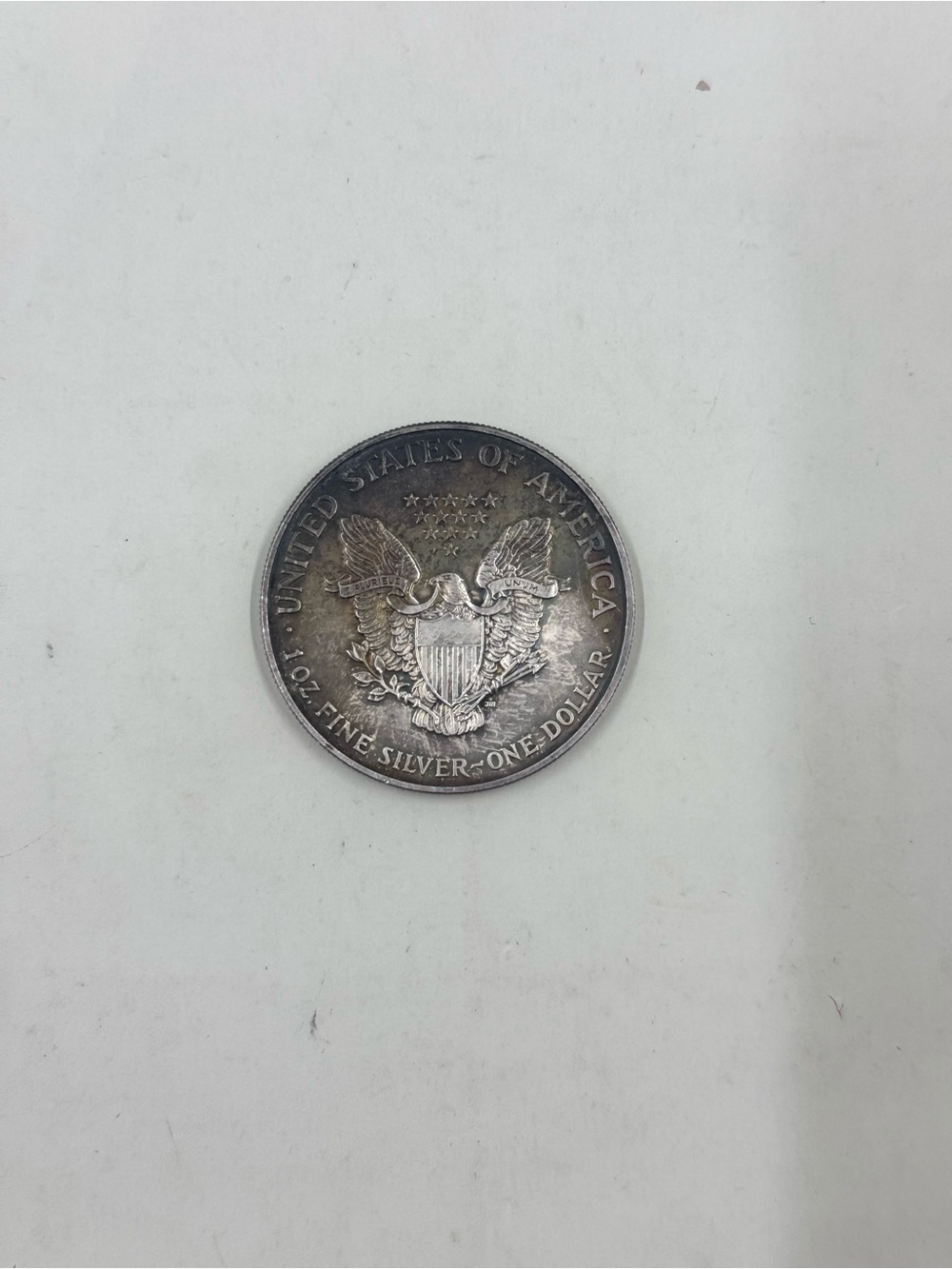 American Silver Eagle One Dollar - Toned Finish - Picture 3 of 5